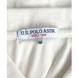 U.S.POLO ASSN.ワンポイント刺繍Wジップギャザーえり付きカーデ | moment+ | 詳細画像12 