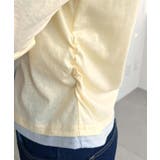 配色レイヤードライクセンタースリットシアープルオーバー | moment+ | 詳細画像39 