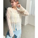 ストレッチレース長袖シャツカーディガン | moment+ | 詳細画像17 