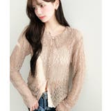 ストレッチレース長袖シャツカーディガン | moment+ | 詳細画像24 