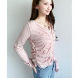 シャーリング長袖カーディガン | moment+ | 詳細画像25 