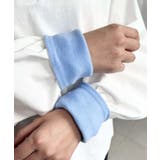 ヘンリーネックバイカラー配色リブロンT | moment+ | 詳細画像11 