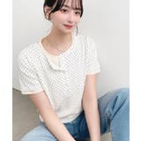 ヘンリーネックレイヤード半袖Tシャツ | moment+ | 詳細画像9 