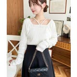 前後2WAY スクエアホルターネックプルオーバー	T/Cカットテレコリブ | moment+ | 詳細画像11