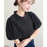 バックリボンパフスリーブ半袖Tシャツ | moment+ | 詳細画像9