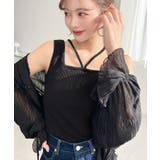 前後2WAYスクエアホルタータンクトップ T Cカットテレコリブ&カラーネップテ… | moment+ | 詳細画像40