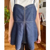 ライトオンスデニムダブルジップペプラムキャミ | moment+ | 詳細画像7 