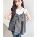 ビックリボンキャミビスチェ | moment+ | 詳細画像14 