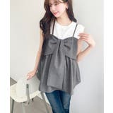 ビックリボンキャミビスチェ | moment+ | 詳細画像18 