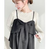 ビックリボンキャミビスチェ | moment+ | 詳細画像21 