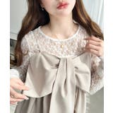 ビックリボンキャミビスチェ | moment+ | 詳細画像4 