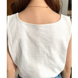 無地＆ボーダーラウンドヘムタンクトップ | moment+ | 詳細画像11 