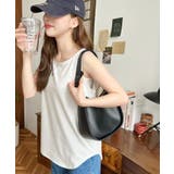 無地＆ボーダーラウンドヘムタンクトップ | moment+ | 詳細画像21 