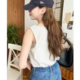 無地＆ボーダーラウンドヘムタンクトップ | moment+ | 詳細画像23 