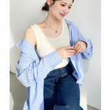 綿100%ワイドリブ.クルーネックタンクトップ | moment+ | 詳細画像16