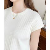 フレンチスリーブTシャツ | moment+ | 詳細画像23
