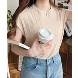 ワイドリブ.フレンチスリーブTシャツ 綿100% | moment+ | 詳細画像27