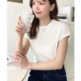 フレンチスリーブTシャツ | moment+ | 詳細画像4