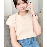 フレンチスリーブTシャツ | moment+ | 詳細画像8