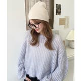 リブ編みニット帽 | moment+ | 詳細画像10 