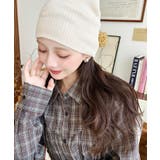リブ編みニット帽 | moment+ | 詳細画像3 