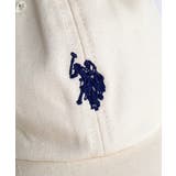 U.S.POLO ASSN. ワンポイントロゴ刺繍キャップ | moment+ | 詳細画像10 