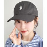 U.S.POLO ASSN. ワンポイントロゴ刺繍キャップ | moment+ | 詳細画像24 