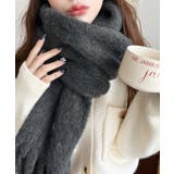 34色展開ボリュームフリンジマフラー | moment+ | 詳細画像13