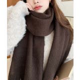 34色展開ボリュームフリンジマフラー | moment+ | 詳細画像17