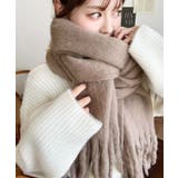 34色展開ボリュームフリンジマフラー | moment+ | 詳細画像20