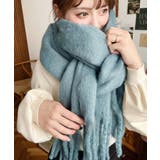 34色展開ボリュームフリンジマフラー | moment+ | 詳細画像32