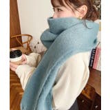 34色展開ボリュームフリンジマフラー | moment+ | 詳細画像33