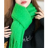 34色展開ボリュームフリンジマフラー | moment+ | 詳細画像37