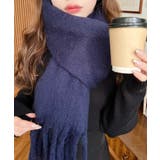 34色展開ボリュームフリンジマフラー | moment+ | 詳細画像41