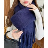 34色展開ボリュームフリンジマフラー | moment+ | 詳細画像42