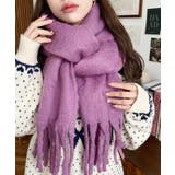 34色展開ボリュームフリンジマフラー | moment+ | 詳細画像49