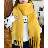 34色展開ボリュームフリンジマフラー | moment+ | 詳細画像56