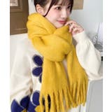 34色展開ボリュームフリンジマフラー | moment+ | 詳細画像57