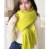 34色展開ボリュームフリンジマフラー | moment+ | 詳細画像58