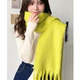 34色展開ボリュームフリンジマフラー | moment+ | 詳細画像59