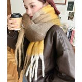 34色展開ボリュームフリンジマフラー | moment+ | 詳細画像61