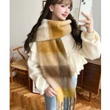 34色展開ボリュームフリンジマフラー | moment+ | 詳細画像63