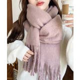 34色展開ボリュームフリンジマフラー | moment+ | 詳細画像67