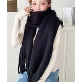 34色展開ボリュームフリンジマフラー | moment+ | 詳細画像7