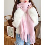 34色展開ボリュームフリンジマフラー | moment+ | 詳細画像71