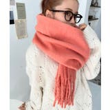 34色展開ボリュームフリンジマフラー | moment+ | 詳細画像73