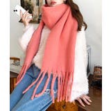 34色展開ボリュームフリンジマフラー | moment+ | 詳細画像75