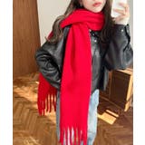 34色展開ボリュームフリンジマフラー | moment+ | 詳細画像77