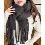 34色展開ボリュームフリンジマフラー | moment+ | 詳細画像8