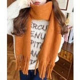 34色展開ボリュームフリンジマフラー | moment+ | 詳細画像87